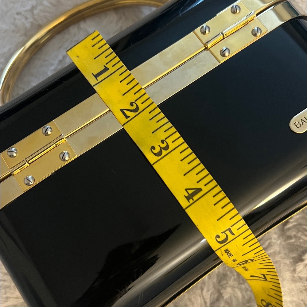 Baulotto Vintage Italian 1970s Black Purse🔥 - Picture 12 of 14